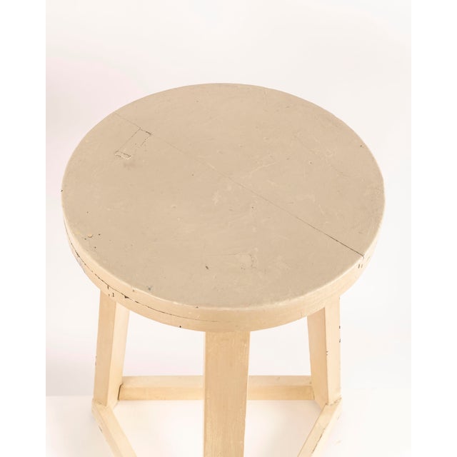 An elegant pair of mid-20th-century European benches, crafted following the designs of Josef Hoffmann and the geometric...