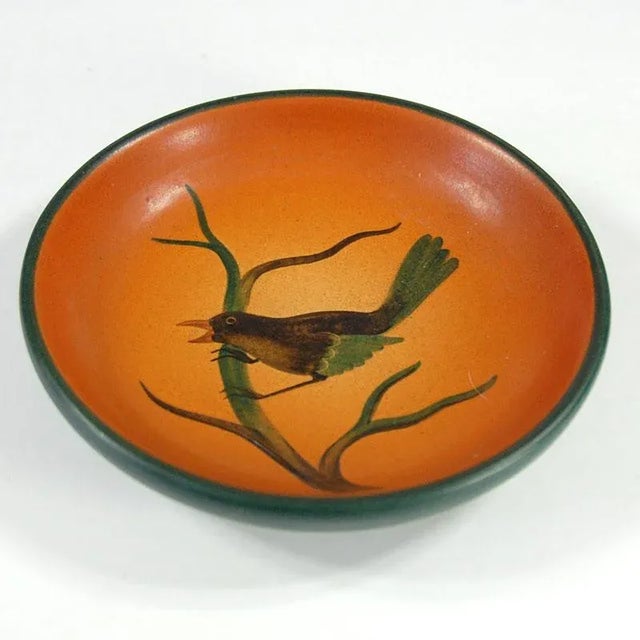 1920s Vintage Art Nouveau Danish Ceramic Plate by Ipsen, 1920s For Sale - Image 5 of 7