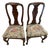 Pair of Late 20th Century Queen Anne Side Chairs With Needlepoint Seats For Sale