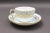 Late 20th Century Late 20th Century Minton England S600 Gold Laurel Leaves Light Blue Tea Cup & Saucer Set- 8 Pieces For Sale - Image 5 of 10