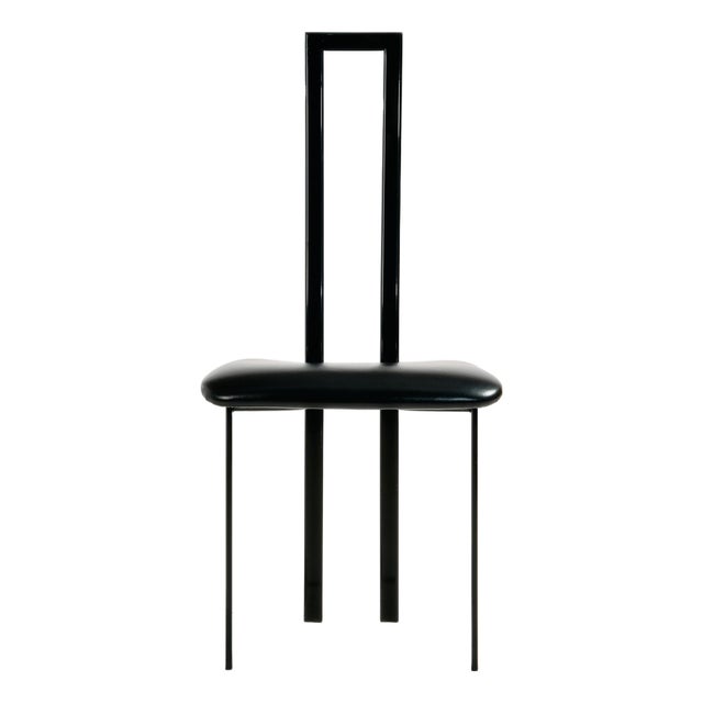 Postmodern Dining Chairs by Maurizio Cattelan for Cattelan, 1980s, Set of 4 For Sale