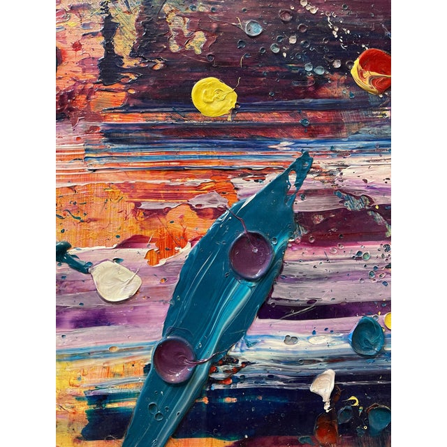 Richard Heinsohn, Large Abstract Expressionist Painting Richard Heinsohn from Allan Stone Gallery, 1988 For Sale - Image 11 of 17