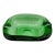 Vintage Emerald Art Glass Ashtray, Handblown Catchall Bowl, Mid Century Decor For Sale