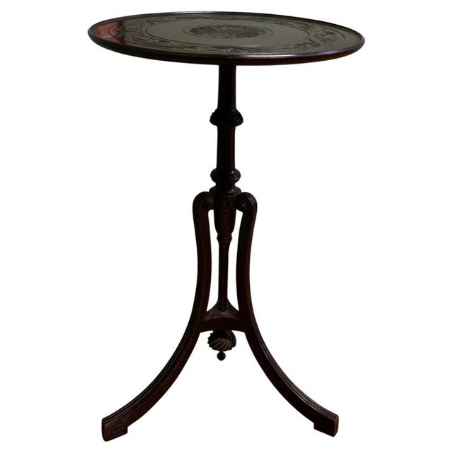 Wood Art Nouveau Wine Table from Bulstrode Cambridge, 1880 For Sale - Image 7 of 7