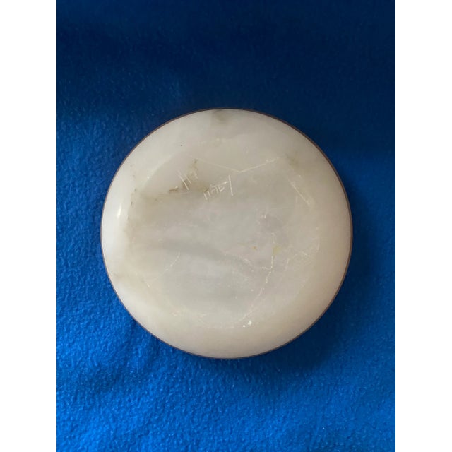 Stone Italian Stone Ashtray & Catchall For Sale - Image 7 of 9