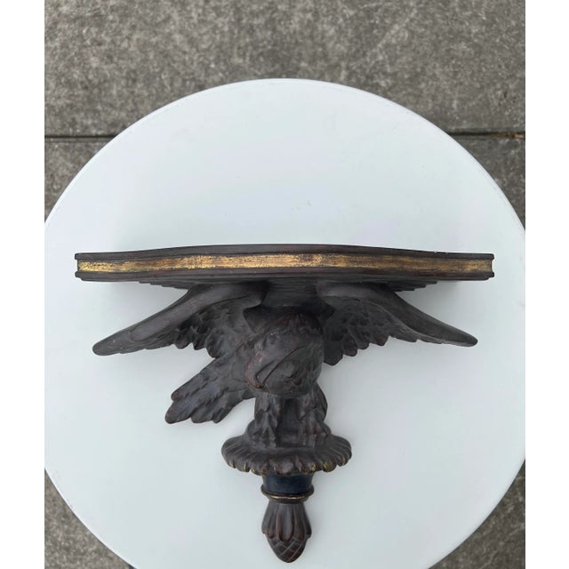 Ceramic 1980s Federal Eagle Wall Shelf For Sale - Image 7 of 7