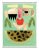 Luana by Melvin G in White Frame, Large Art Print For Sale