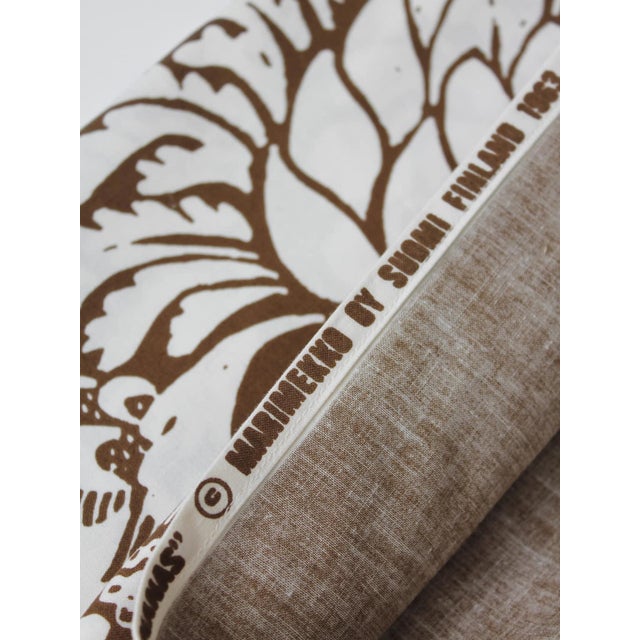 Textile Ananas Printed Cotton Fabric, 1963 For Sale - Image 7 of 8