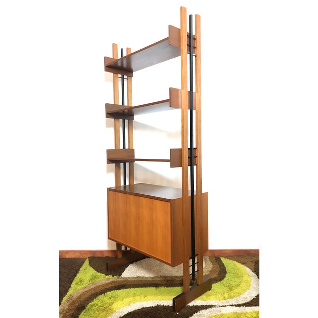 Vintage Single-Span Bookcase, 1960s For Sale - Image 6 of 18