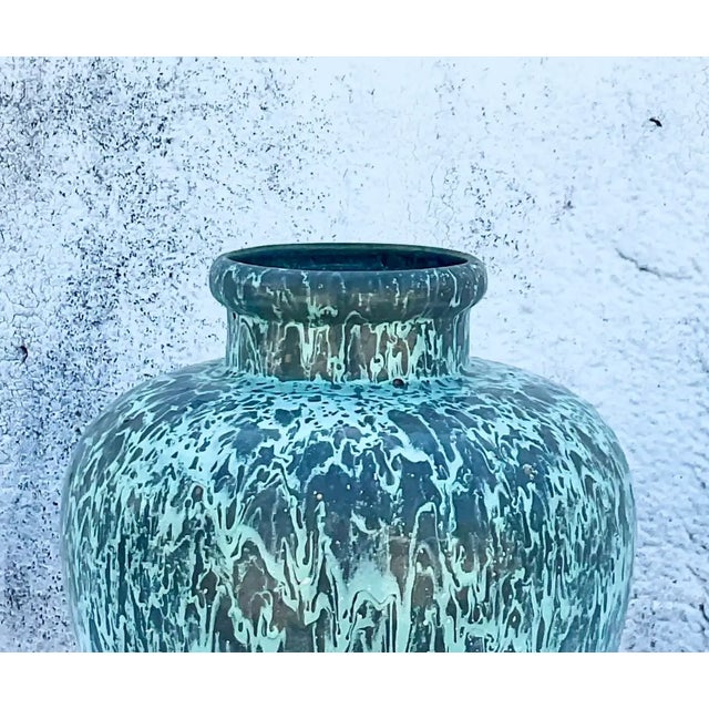 Vintage Contemporary Splatter Urn For Sale - Image 12 of 12