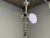 Glass Mid-Century Modern, Purple Murano Glass, Chrome, Pendant Light, 1960s For Sale - Image 7 of 10