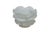 Traditional Antique Frosted Satin Glass Rose Flower Chandelier Lamp Shades 4" - Set of 2 For Sale - Image 3 of 9