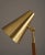 Mid-Century Modern Mid-Century Scandinavian Table Lamp in Brass and Oak attributed to Falkenbergs, 1950s For Sale - Image 3 of 8