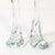 Pair of Signed Renato Anatra Transparent Sculptural Murano Glass Candlesticks For Sale - Image 13 of 17
