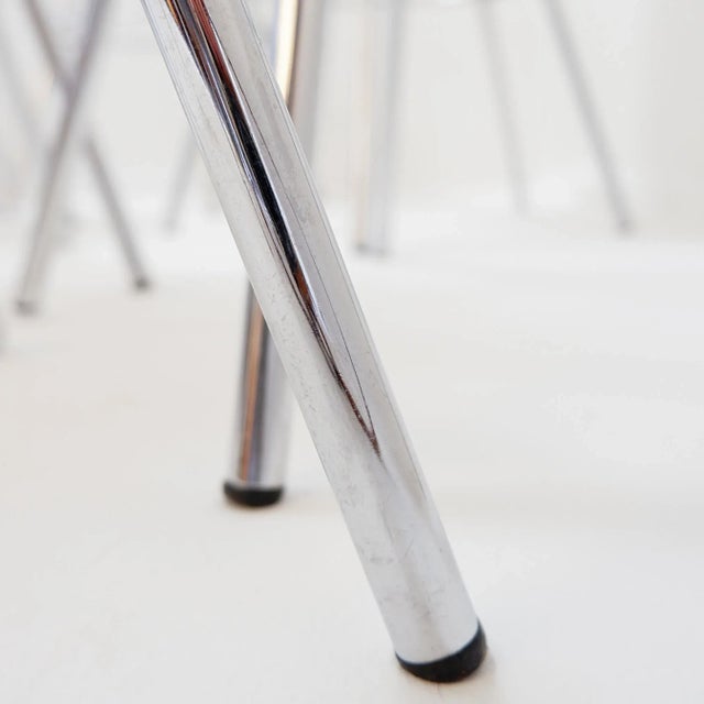 Silver Jamaica Stool by Pepe Cortés for Amat, Spain, 1990s For Sale - Image 8 of 18