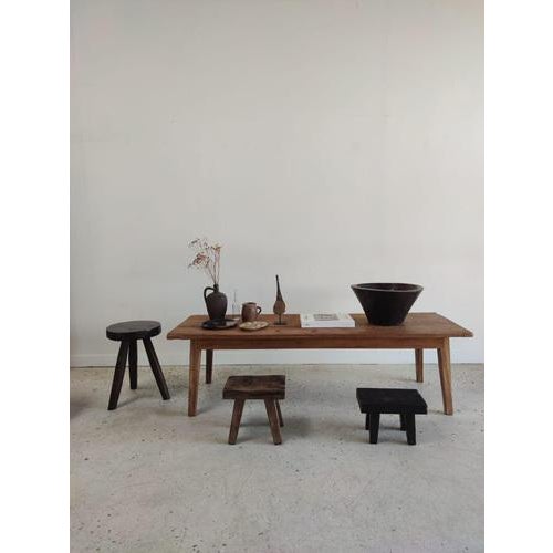 Coffee Table in Recycled Teak For Sale - Image 3 of 18