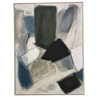 Abstract Geometric Painting by Kimberly Moore