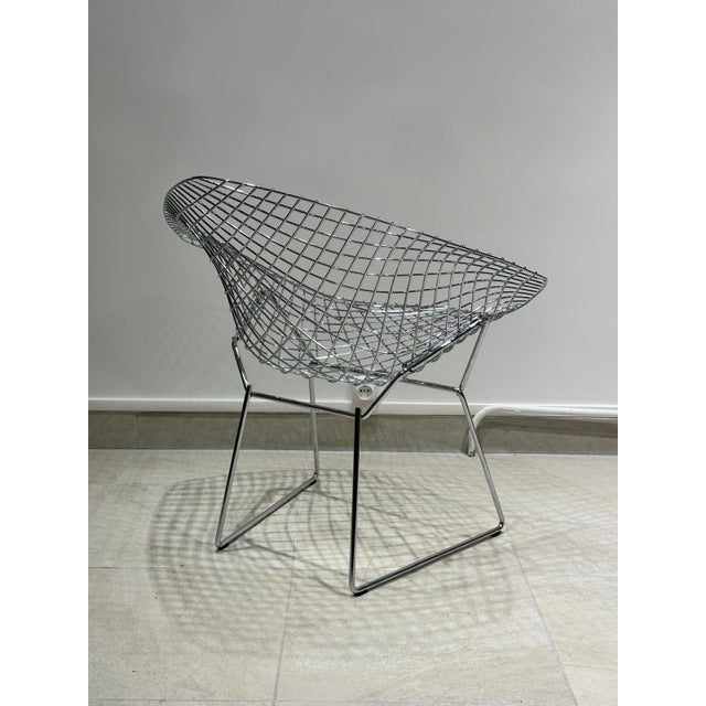 Harry Bertoia Diamond Armchair by Harry Bertoia for Knoll, 2000s For Sale - Image 4 of 10