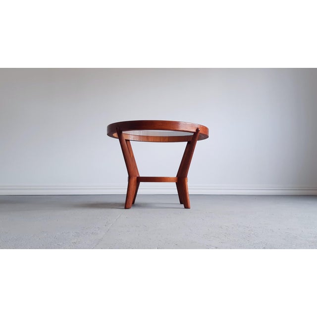 Mid-Century Modern Czech Coffee Table by Kozelka and Kropacek for Interier Praha, 1950s For Sale - Image 3 of 11