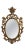 Single Giltwood Italian Floral Motif Mirror, Wall / Console / Pier, Italy, 1960s For Sale - Image 13 of 13
