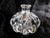 Contemporary 1970s Crystal Perfume Bottle With Cut Glass Stopper For Sale - Image 3 of 5