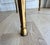 Marge Carson Spectacular Marge Carson 5-Legged Gilded Iron Cocktail Table With Original 1/2" Beveled Glass For Sale - Image 4 of 10