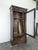 Louis Philippe Glass-Fronted Cabinet in Flamed Mahogany For Sale - Image 4 of 14