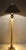 Beautiful Stiffel Cream Embossed Snakeskin Brass Floor Lamp. Wonderful postmodern Hollywood Regency Chinoiseries style...