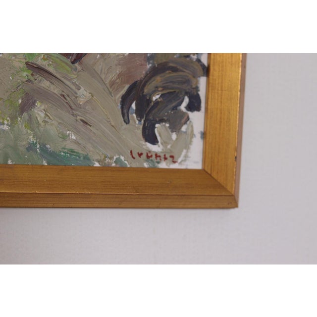 Bengt Crantz, Abstract Woodland, 1960s, Oil on Panel, Framed For Sale - Image 8 of 14