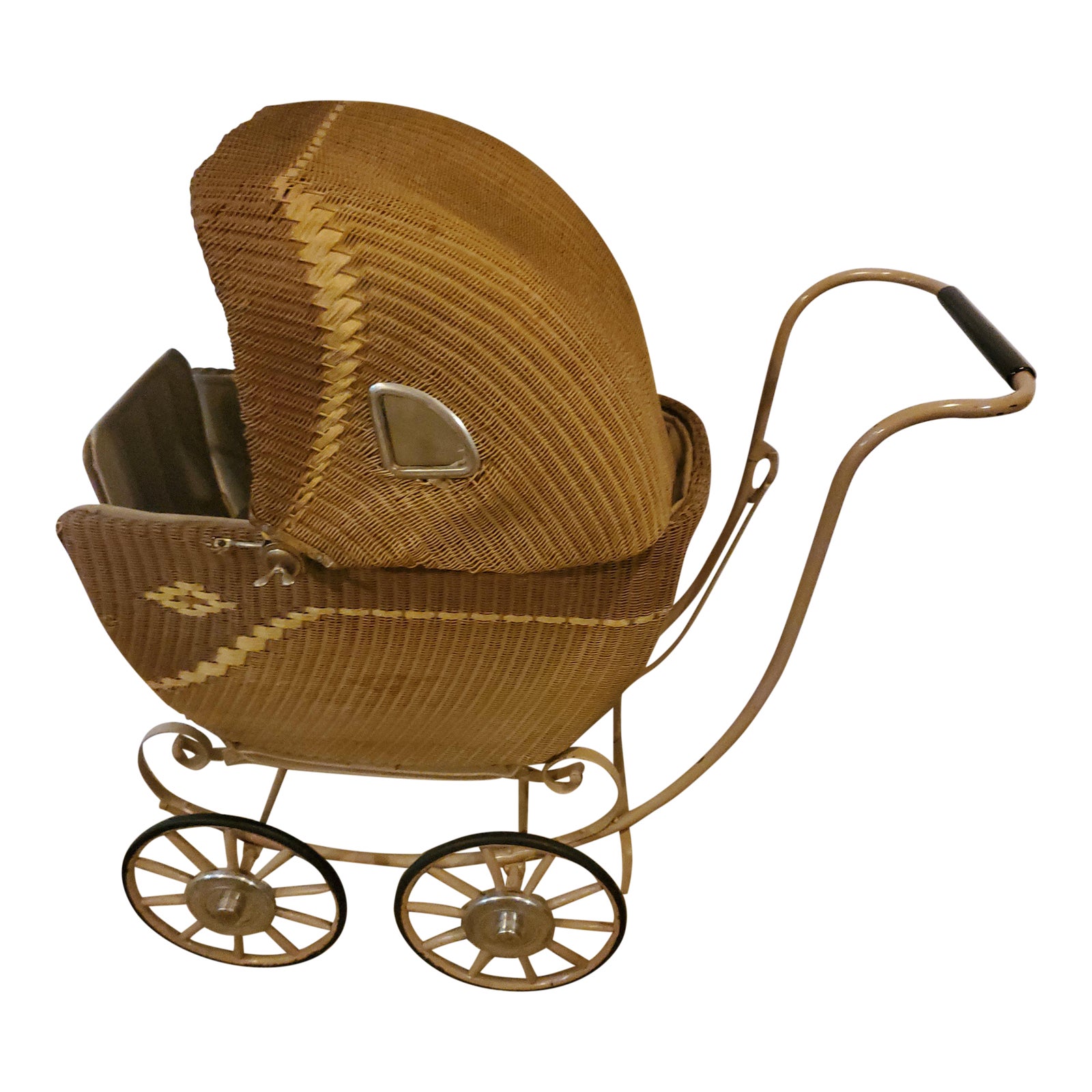 Antique 1920 Wick Baby Buggy Chairish