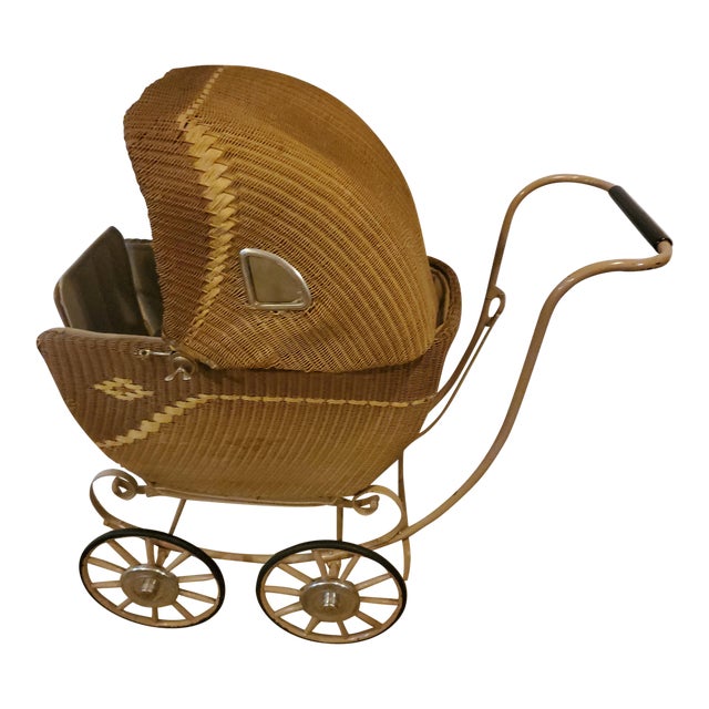 Antique 1920 Wick Baby Buggy Chairish