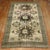 A small room-size geometric Turkish kars rug from the middle of the 20th century Measures: 5'11" x 9'8".