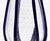 Blue Large Murano Vase with Baloton Bubbles in Gold Leaf and Cobalt Blue Beads, 1960 For Sale - Image 8 of 18