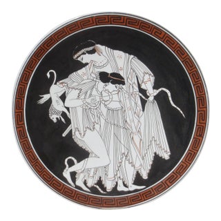 Kerameikos Wall Plate Peleus Capturing Thetis For Sale