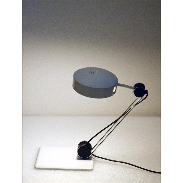 Metal Mod. 665 Table Lamp from Martinelli Luce, 1970s For Sale - Image 7 of 14