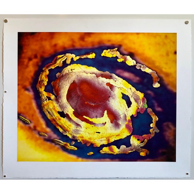 Abstract Expressionism Victor Raphael, Space Field, Digital Iris Print Muse X Large Photograph on Heavy Paper, 1996 For Sale - Image 3 of 5