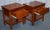Vintage French Style Hardwood Nightstands, Set of 2 For Sale - Image 3 of 15