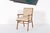 Mid Century Wood & Upholstered Arm Chair by Robsjohn-Gibbings for Widdicomb For Sale - Image 11 of 11