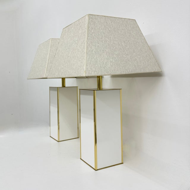 Table Lamps in the style of Maison Jansen, 1970s, Set of 2 For Sale - Image 16 of 18