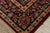 Karastan Red Field Oriental 4’3” X 6’ Wool Area Rug For Sale In Philadelphia - Image 6 of 16