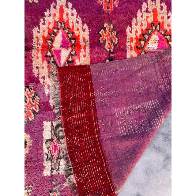 1980s Mid-Century Modern 5x11 Vintage Moroccan Rug For Sale - Image 5 of 12