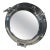 Aluminum Ship's Porthole Mirror For Sale