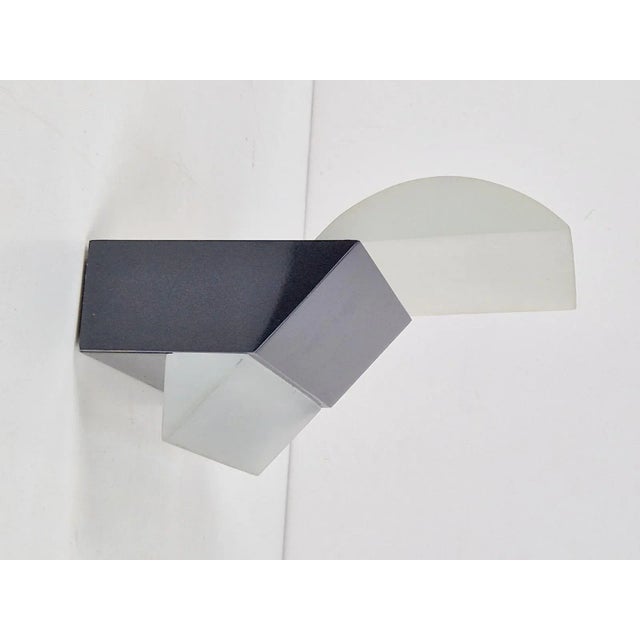 Mid-Century Wall Lamp in Murano Glass from Leucos, Italy, 1970s For Sale - Image 6 of 11