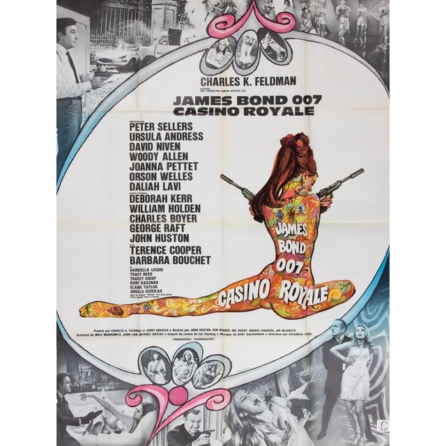 Casino Royale Film Poster, France, 20th Century For Sale - Image 4 of 6