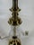 Metal Late 20th Century Table Lamp Traditional Neoclassical Brass and Hand Cut-Glass Vantage For Sale - Image 7 of 13