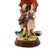 Signed Whimsical Resin Couple Statue Lamp For Sale - Image 4 of 6