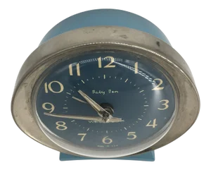 Vintage Mid 20th Century Baby Ben Westclox Windup Alarm Clock
