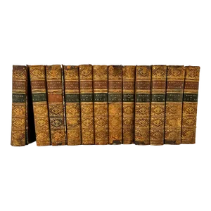 Antique History of England Books Set of 12 by James Anthony Froude