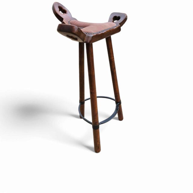 Brutalist Marbella Bar Stool For Sale - Image 10 of 13