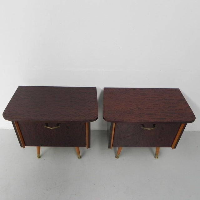 Vintage Bedside Tables, 1960s, Set of 2 For Sale - Image 10 of 18